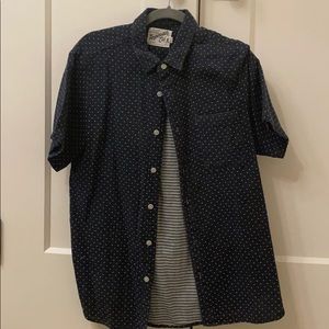 Top Man Short Sleeve Button Down